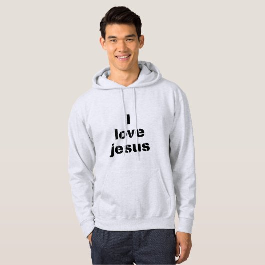 Ik hou van Jesus Cool T-shirt (Voorkant volledig)