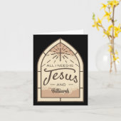 Ik hou van Jesus en biljart liefhebber Christelijk Kaart (Gele Bloem)