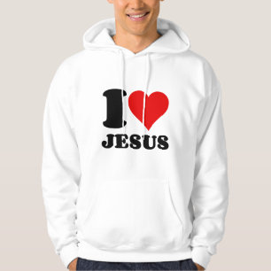 ik hou van jesus hoodie