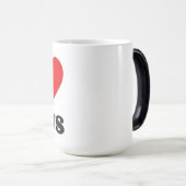 Ik hou van JESUS Magische Mok (Voorkant rechts)