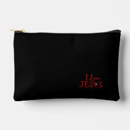 Ik hou van Jesus Red Script Black Etui