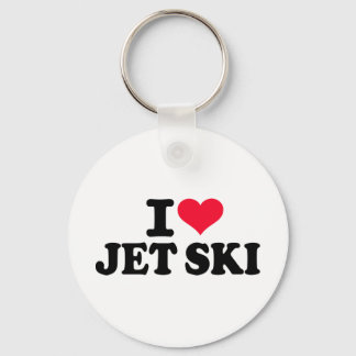 Ik hou van Jet ski Sleutelhanger