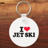 Ik hou van Jet ski Sleutelhanger (Voorkant)