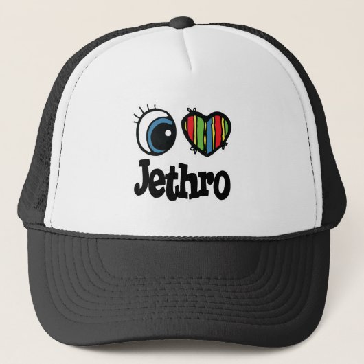Ik hou van Jethro Trucker Pet (Voorkant)
