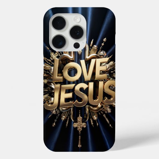 Ik hou van Jezus #14 Case-Mate iPhone Case (Achterkant)