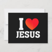 Ik hou van Jezus Bedankkaart (Achterkant)