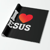 Ik hou van Jezus Cadeaupapier (Uitgerold)