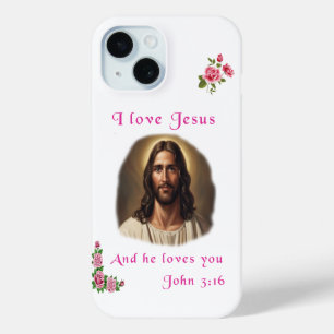 Ik hou van Jezus iPhone 15 Case