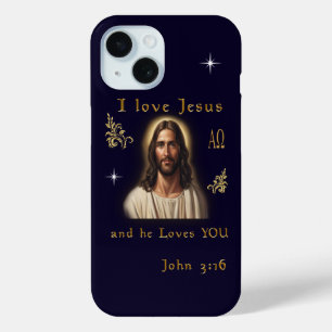 Ik hou van Jezus iPhone 15 Case