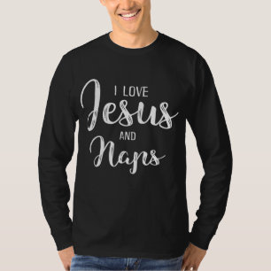 Ik hou van Jezus en dutjes T-shirt