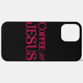 Ik hou van Jezus en koffie Case-Mate iPhone Case (Achterkant / Rechts)