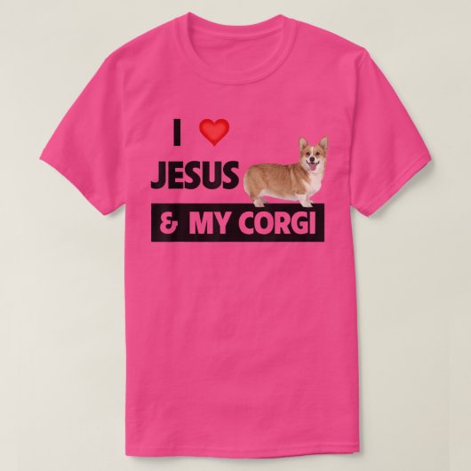 Ik hou van Jezus en mijn Christelijke ouders van C T-shirt (Design voorkant)
