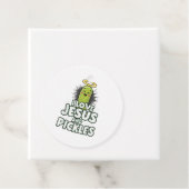 Ik hou van Jezus en Pickles Bedankjes Labels (In situ)