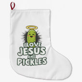 Ik hou van Jezus en Pickles Grote Kerstsok (Voorkant)