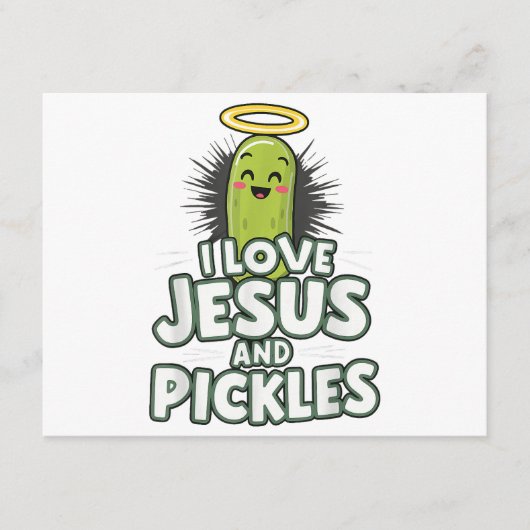 Ik hou van Jezus en Pickles Informatiekaartje (Voorkant)