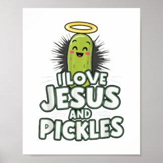 Ik hou van Jezus en Pickles Poster