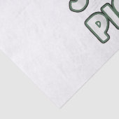 Ik hou van Jezus en Pickles Tissuepapier (Detail)