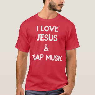 Ik hou van Jezus en Trap Muziek, Hip Hop Livers T-shirt