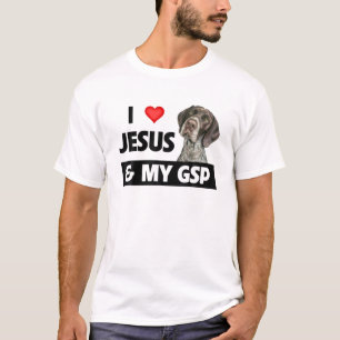 Ik hou van Jezus en van mijn SAP-vader. T-shirt