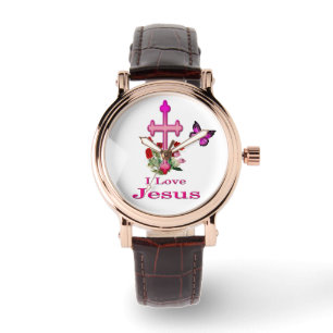 Ik hou van Jezus Horloge