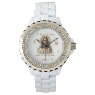 Ik hou van Jezus Horloge