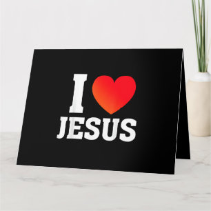Ik hou van Jezus Kaart