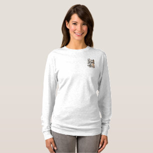 Ik hou van Jezus & koffie T-shirt