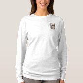 Ik hou van Jezus & koffie T-shirt (Voorkant)