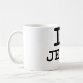 Ik hou van Jezus Koffiemok (Links)