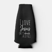 IK HOU VAN JEZUS, MAAR IK DRINK EEN BEETJE FLESKOE FLESJESKOELER (Voorkant)