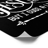 Ik hou van Jezus, maar ik heb een beetje Poster (Hoek)