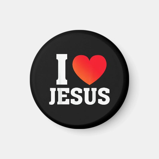 Ik hou van Jezus Magneet (Voorkant)