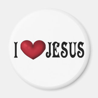 Ik hou van Jezus Magnet