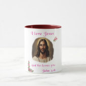 Ik hou van Jezus Mok (Midden)