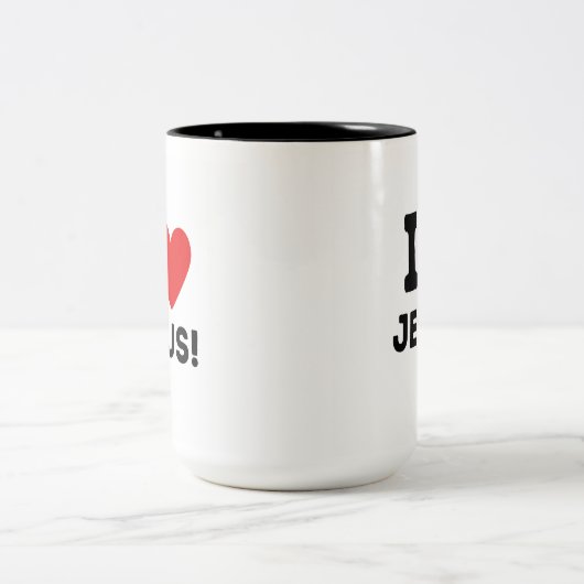 Ik hou van Jezus Mok (Center)