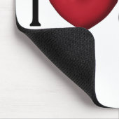 Ik hou van Jezus Mousepad Muismat (Hoek)