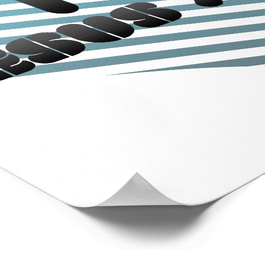 Ik hou van Jezus Muziek Poster (Hoek)