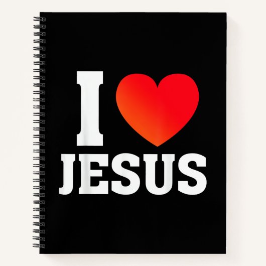 Ik hou van Jezus Notitieboek (Voorkant)