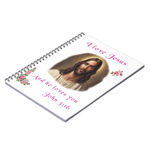 Ik hou van Jezus Notitieboek (Linkerzijde)