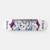 Ik hou van Jezus Persoonlijk Skateboard (Horizontaal)