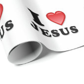 Ik hou van Jezus.png Cadeaupapier (Rol Hoek)