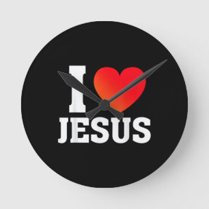 Ik hou van Jezus Ronde Klok