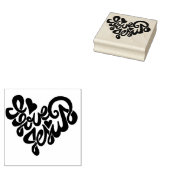 Ik hou van Jezus Rubberstempel (Gestempeld)