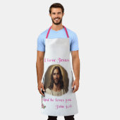 Ik hou van Jezus Schort (Gedragen)