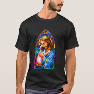 Ik hou van Jezus & Siamese Kat Grappige Christelij T-shirt