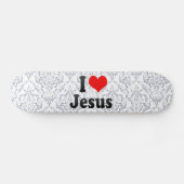 Ik hou van Jezus Skateboard (Horizontaal)