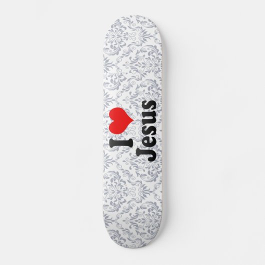 Ik hou van Jezus Skateboard (Voorkant)
