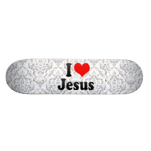 Ik hou van Jezus Skateboard