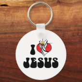 Ik hou van Jezus sleutelhanger (Voorkant)