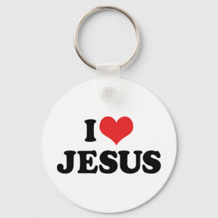 Ik Hou Van Jezus Sleutelhanger